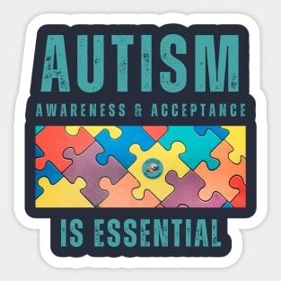 Championing Autism Sticker